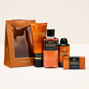 Mahogany Teakwood Gift Set