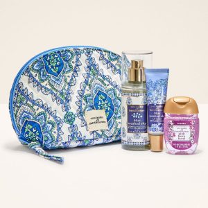 Vera Bradley Blue Paisley Gift Set