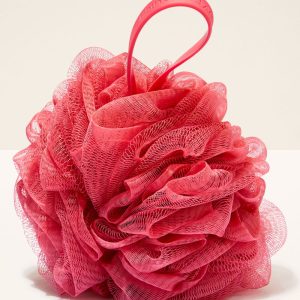Deep Blush Loofah Bath Sponge