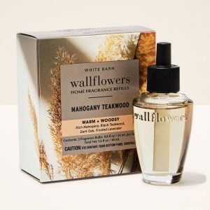 Mahogany Teakwood Wallflowers Refills 2-Pack