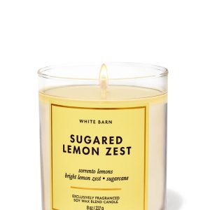 Sugared Lemon Zest Single Wick Candle