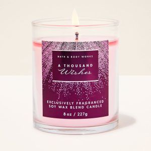 A Thousand Wishes Single Wick Candle