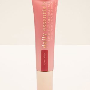Dusty Pink Lip Oil with Mineral SPF 40