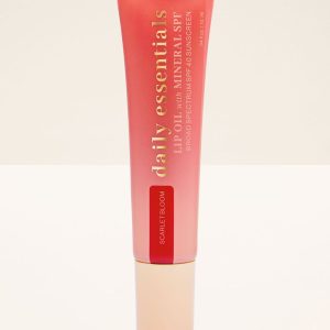 Scarlet Bloom Lip Oil with Mineral SPF 40
