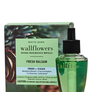 Fresh Balsam Wallflowers Refills 2-Pack