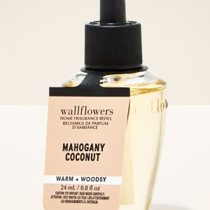 Mahogany Coconut Wallflowers Fragrance Refill