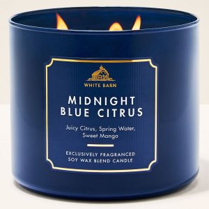 Midnight Blue Citrus 3-Wick Candle