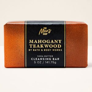 Mahogany Teakwood Shea Butter Cleansing Bar