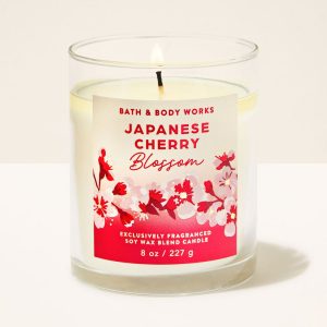Japanese Cherry Blossom Single Wick Candle