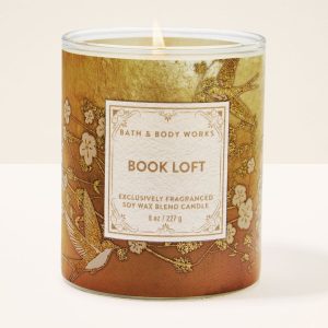 Book Loft Single Wick Candle