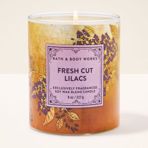 Fresh Cut Lilacs Single Wick Candle