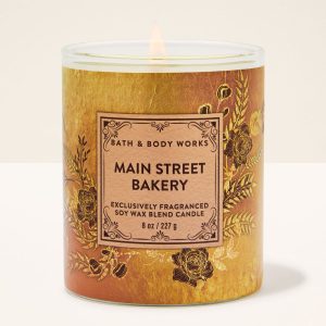 Main Street Bakery Single Wick Candle