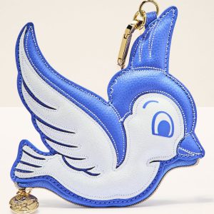 Snow White Blue Bird Coin Purse