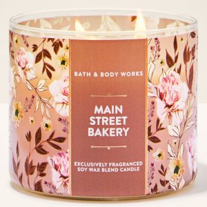 Main Street Bakery 3-Wick Candle