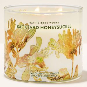 Backyard Honeysuckle 3-Wick Candle