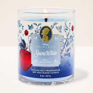 Snow White Single Wick Candle