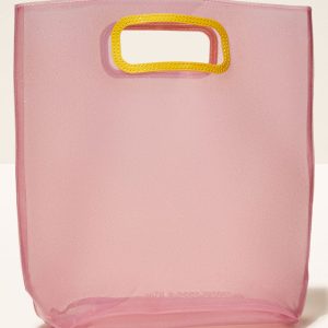 Pink Sparkly Translucent Gift Bag