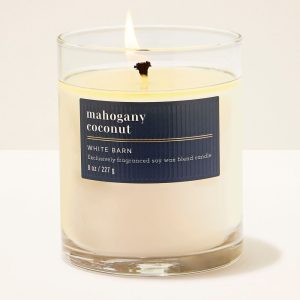 Mahogany Coconut Single Wick Candle