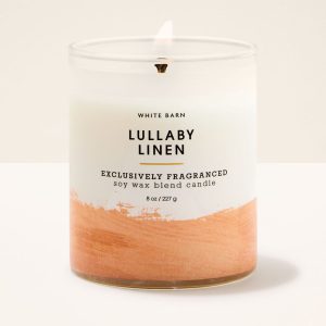 Lullaby Linen Single Wick Candle