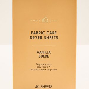 Vanilla Suede Dryer Sheets