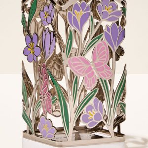 Shimmery Butterflies & Flowers Soap Holder