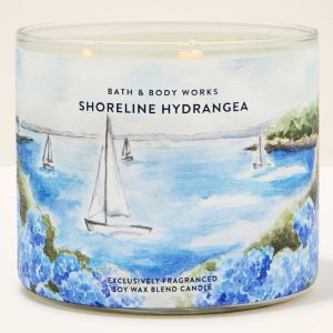 Shoreline Hydrangea 3-Wick Candle