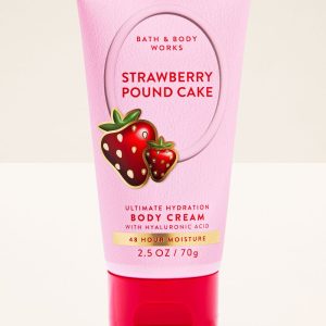 Strawberry Pound Cake Travel Size Ultimate Hydration Body Cream