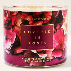 Covered In Roses 3-Wick Candle