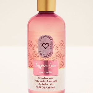 Rose Vanilla Body Wash & Foam Bath