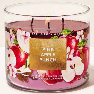 Pink Apple Punch 3-Wick Candle