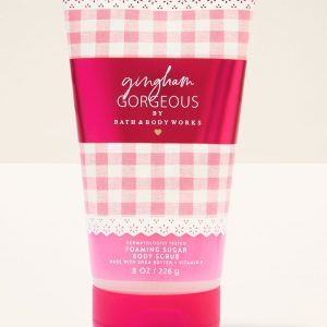 Gingham Gorgeous Foaming Sugar Body Scrub