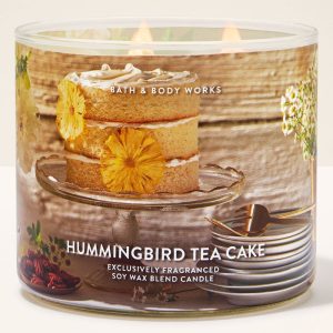 Hummingbird Tea Cake 3-Wick Candle