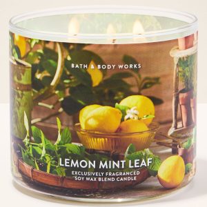 Lemon Mint Leaf 3-Wick Candle