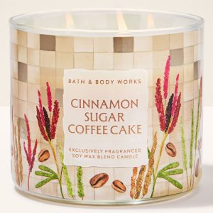 Cinnamon Sugar Coffee Cake 3-Wick Candle