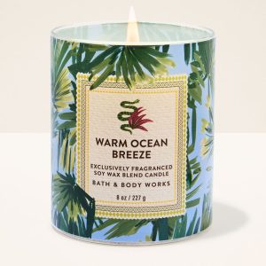 Warm Ocean Breeze Single Wick Candle
