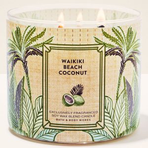 Waikiki Beach Coconut 3-Wick Candle