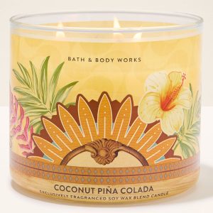 Coconut Pi?a Colada 3-Wick Candle