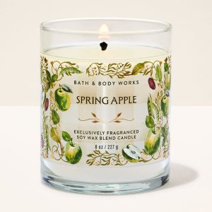 Spring Apple Single Wick Candle