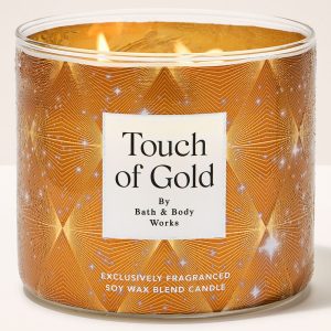 Touch Of Gold 3-Wick Candle
