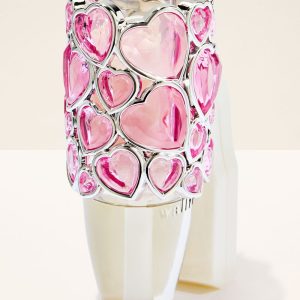 Pink Hearts Nightlight Wallflowers Fragrance Plug